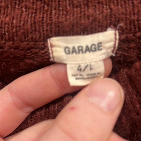 Garage large knit sweater - Picture 3 of 4